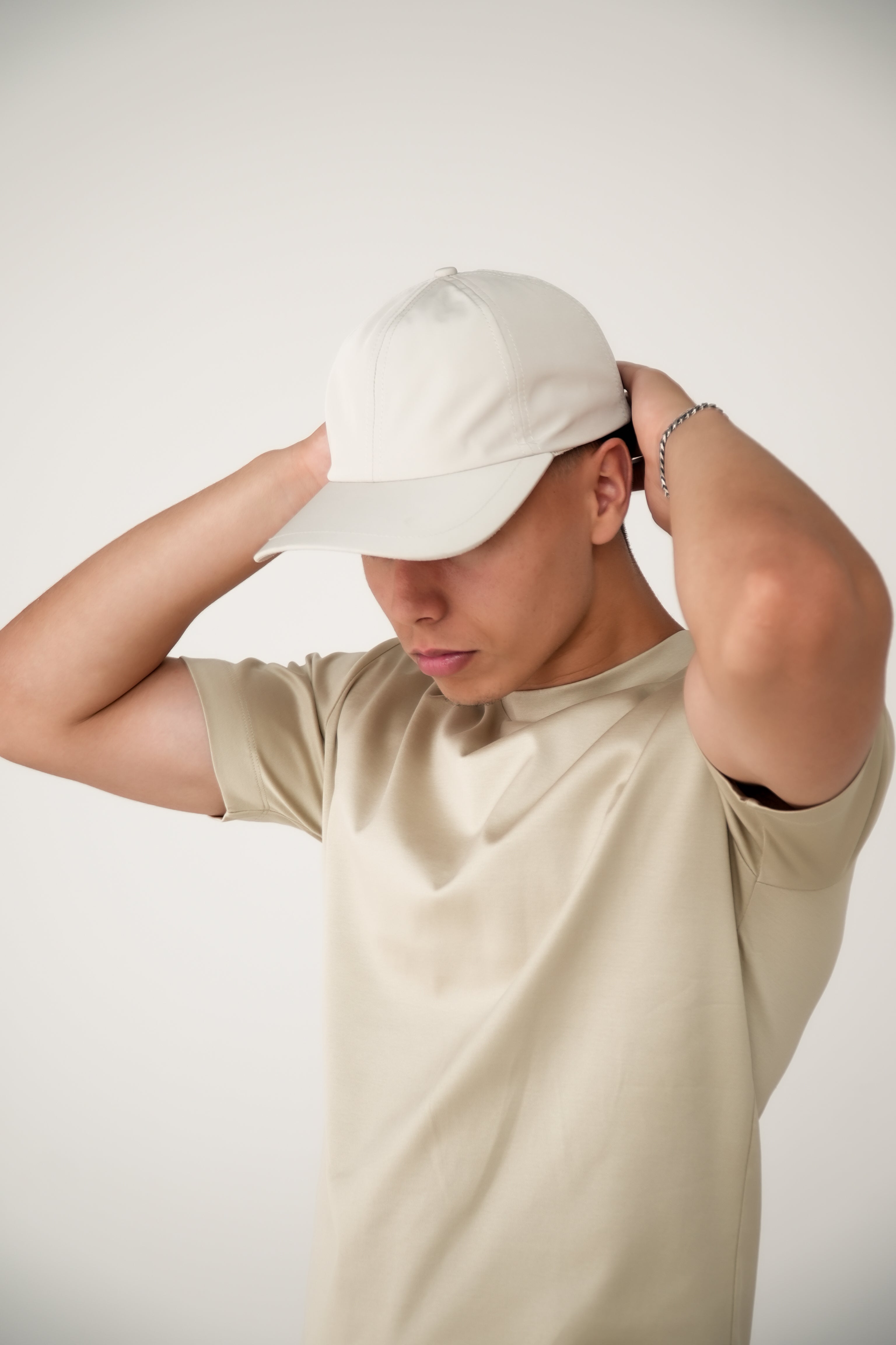 Suavé The Voyager Cap Linnen Crème