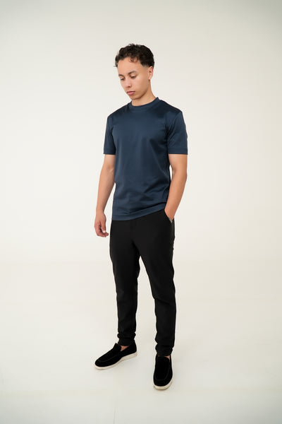 Suavé Het iconische T-shirt Middernachtblauw