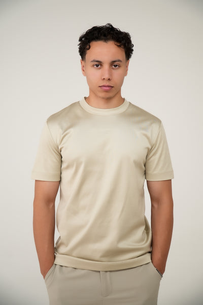 Suavé The Iconic T-shirt Linnen Crème