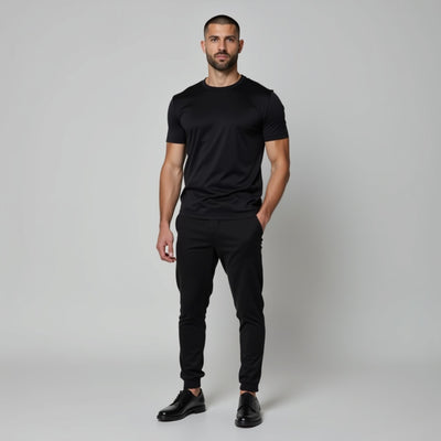 Suavé Het Iconische T-shirt Zwart